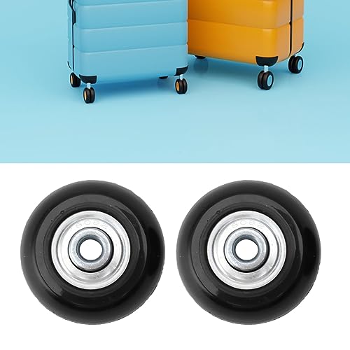 Suitcase Caster Wheels Replacement Swivel Luggage Wheels Repair Kit for Smooth Travel Material PU Rubber for Trolley Case (40mm X 18mm)3
