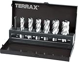 Photo Gallery set di frese a nucleo terrax ruko 108820 con attacco weldon (12–22 mm, profondità di taglio 30 mm) Photo Gallery set di frese a nucleo terrax ruko 108820 con attacco weldon (12–22 mm, profondità di taglio 30 mm)