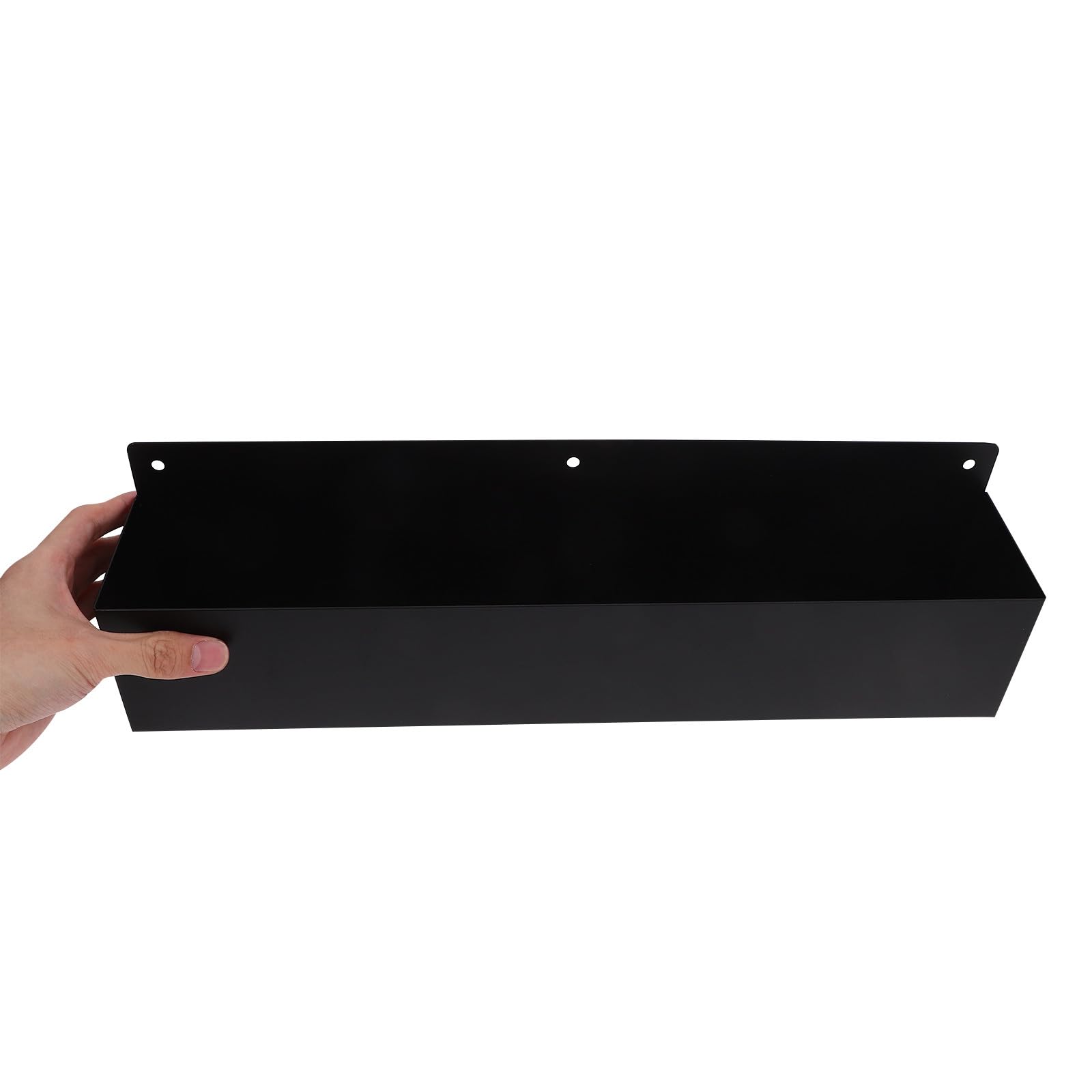 VILLCASE Porta Bombolette Spray con a Muro Design Multifunzionale in Ferro Nero Organizer Moderno per Garage e Casa per Aerosol e Strumenti