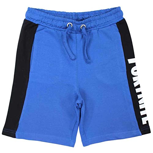 Short garçon Disney Fortnite bleu résistant en coton doux pour la peau