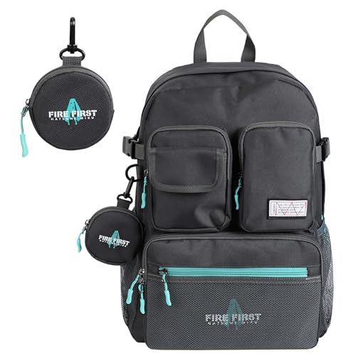 FIREFIRST X Hatsune Miku Colaboração de Mochila de Viagem 24,3L da Nova Série - Bolsa com Compartimento para Notebook,Ideal para Cosplay e Shows