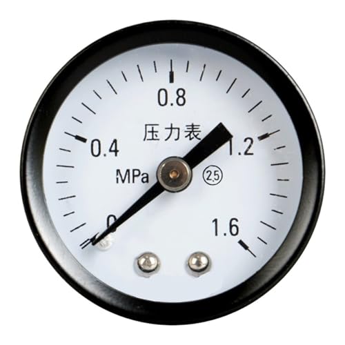 Manómetro Y-40Z con esfera de 40mm para lecturas claras de presión hasta 0.6mpa