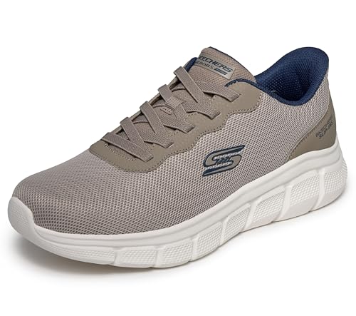 Skechers Bobs Men's B Flex - Glacial Edge Slip-ins, TPE, 10