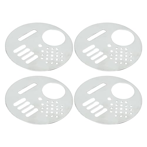 VIKKSAER Bee Hive Nuc Box Portas de entrada redondas giratórias para abelhas ferramenta de apicultur