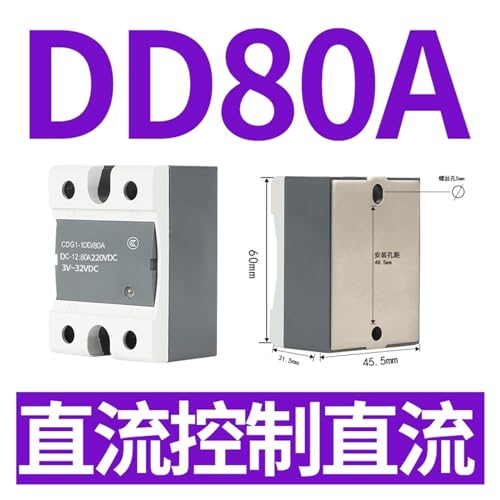 Relais à semi-conducteurs 40A commutation silencieuse et stable 220V - 2