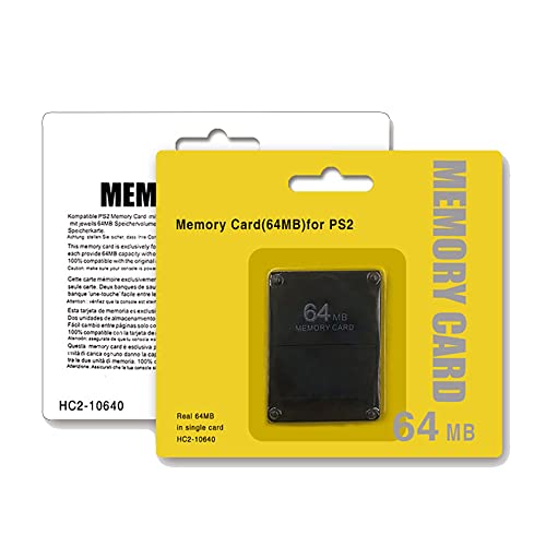 Unidade de cartão de memória OSTENT 64 MB espaço de armazenamento compatível com console Sony PS2 Vi