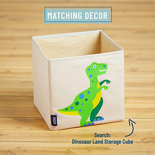 Wildkin Kids Microfiber Full Sheet Set For Boys And Girls, Bedding Sheet Set Includes Top Sheet, Fitted Sheet, And One Standard Pillow Case (Dinosaur Land ) #TOP3