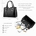 Imagen de Pahajim Bolsos Bandolera Mujer Bolso de Mano Ajustables PU Piel Tote Bag Bolso Elegante Mujer para Trabajo Diario Vida