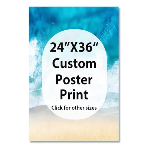 Canvas Prints With Your Photos, Custom Poster On Canvas (Unframed 24x36) Transform Your Photos Into...