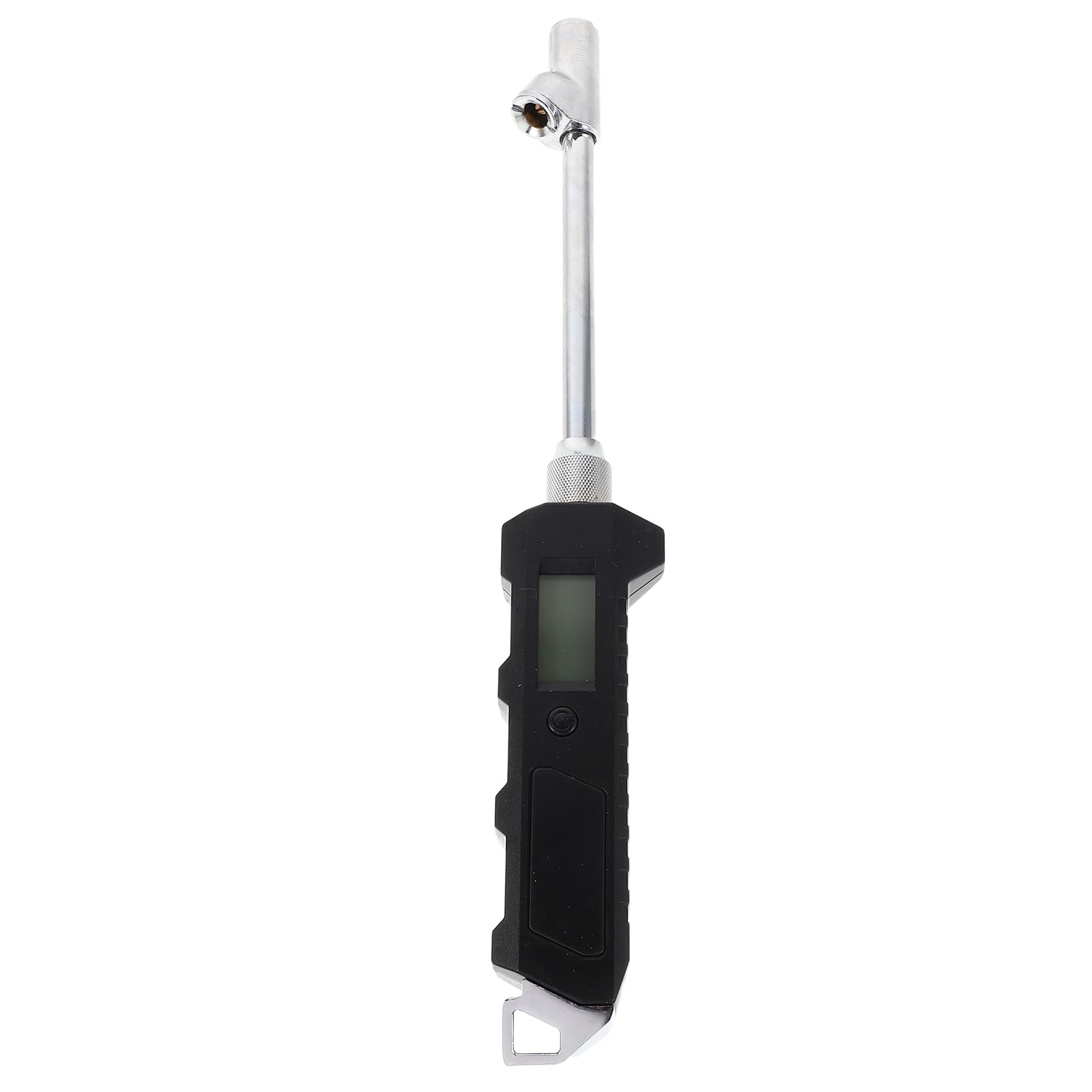 Vaguelly Manomètre de Pression Numérique Double Tête Portable avec Écran LCD Rétroéclairé Lecture Précise pour Pneus de Voiture Camion et Outil et Compact pour Entretien Facile