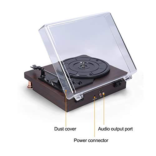 Tourne-Disque Vinyle Tourne-Disque Vinyle rétro avec Couvercle Anti-poussière Gramophone Tourne-Disque de Style nostalgique Classique for la Maison - Les Beatles, Paul McCartney, John Lennon, RIngo Starr, George Harrison Tourne-Disque Vinyle Tourne-Disque Vinyle rétro avec Couvercle Anti-poussière Gramophone Tourne-Disque de Style nostalgique Classique for la Maison – Image 4