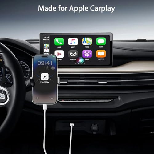 Image of HANYCONY Super-Fast /Rapid Charging /USB Cable for iPhone 14,14 pro max,13,Plus,SE 2nd /12 /11 /Xs /XR,Car Charging Cable (White, 3.3 ft)