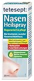 tetesept Nasen Heilspray – Nasenspray zur Regeneration und Pflege bei trockener, wunder Nasenschleimhaut – Nasenpflege mit Liposomen, Sesamöl & Dexpanthenol – 1 x 20 ml
