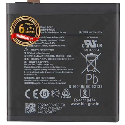 Image of BLP745 Battery for OnePlus 7T Pro Battery with 6 Month Warranty**** (R134)