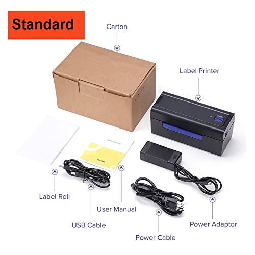 Image of Thermal Sticker Label Printer USB 4 Inch Airwaybill Barcode Printer Shipping Label Windows Mac