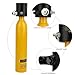 Vomeko 500ML Mini Tank Dive Scuba, 5-10 Minutes Underwater Breath Device Portable Diving Cylinder Oxygen Tank Kits,Portable Dive Equipment Suit