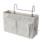 Almacenamiento para mesita de Noche: Bolsas de Cama Que ahorran Espacio y Organizador de pañales para bebés para guardería, Hospital, Dormitorio, Viajes universitarios para Almacenamiento