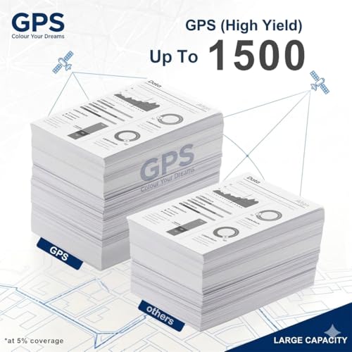 Image of GPS Colour Your Dreams 166A W1166A Black Toner Cartridge (Pack of 2) - 3000 Pages High Yield Compatible with HP Laser 1008a 1008w, MFP 1188a 1188w 1188nw 1136w 1139w | Extra Dark Prints