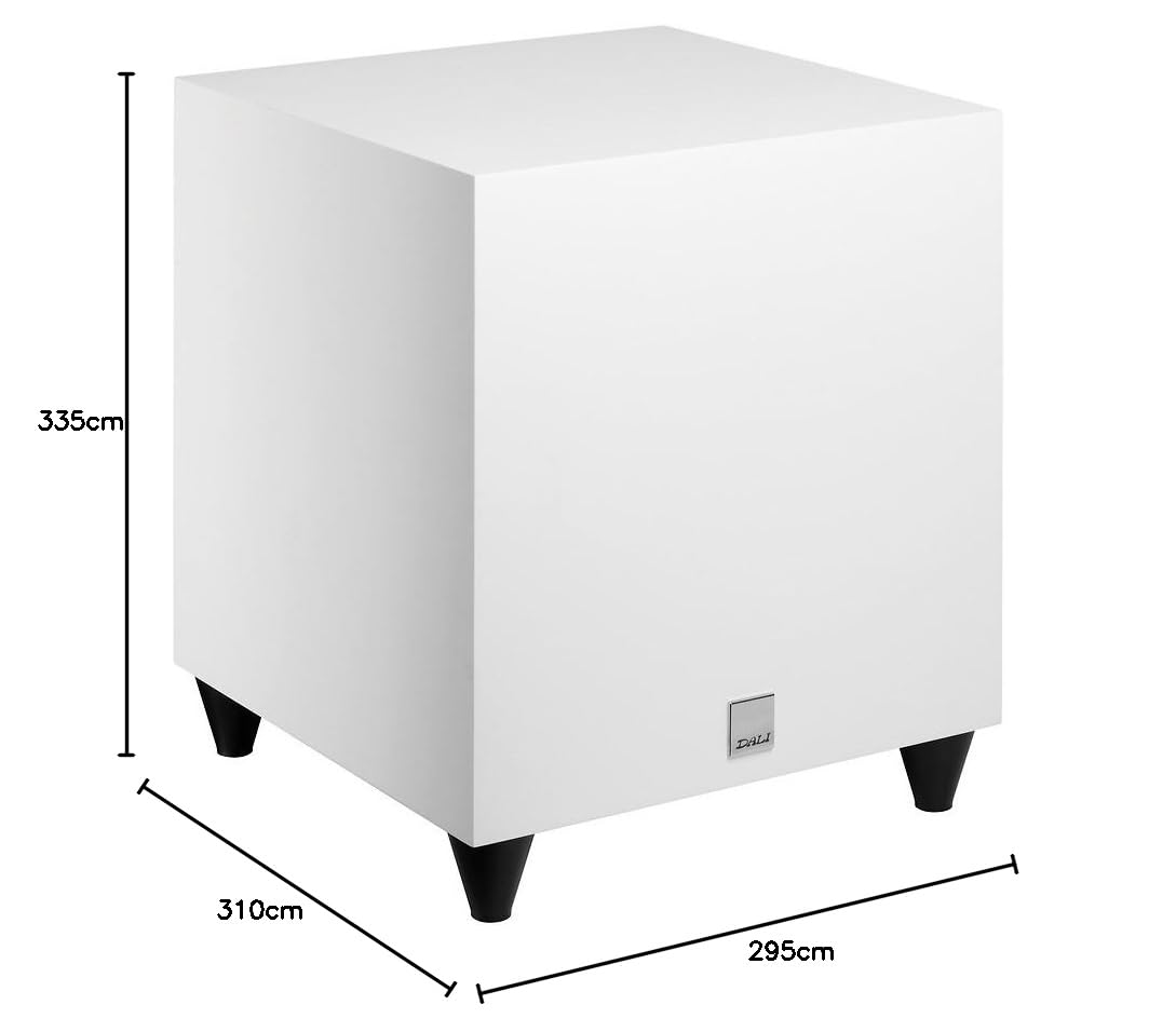 DALI SUB C-8 D – Kompakter Subwoofer mit 8" Downfiring-Tieftöner, kraftvollem Class-D-Verstärker, ideal für HiFi-Anlagen & Heimkino Soundsysteme