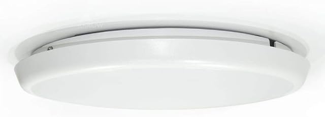 22W LED Bulkhead Light - Ultra Slim Indoor Outdoor IP65 Waterproof Microwave Motion Sensor Detector with Dim Mode Function (Cool White 4000K)
