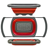 Algopix Similar Product 16 - Qimh Colander Collapsible Over The