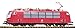 Piko 37441 G Scale DB IV BR103 Orient Red w/Bib