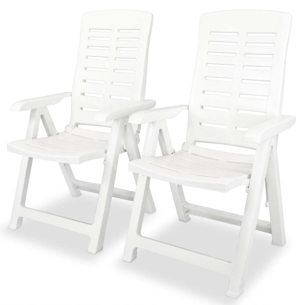 Set da Bistrot 3 Pz da Giardino con Tavolo e 2 Sedie Pieghevoli