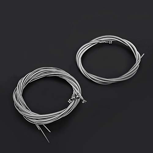 5 cordas de baixo de aço inoxidável antiferrugem, cordas de baixo, para músicos de graves acústicos