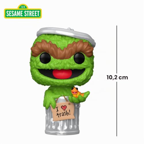 1 Rue Sésame Figurine POP! Oscar the Grouch 9 cm - vue 3
