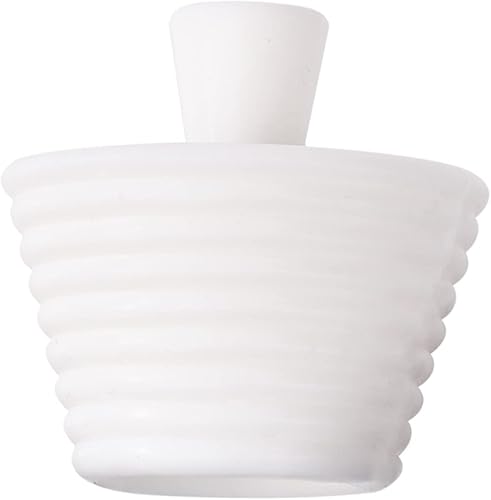 Tapón universal para bañera, tapón de silicona para desagüe de bañera, tapón de bañera para cocina y baño (blanco)