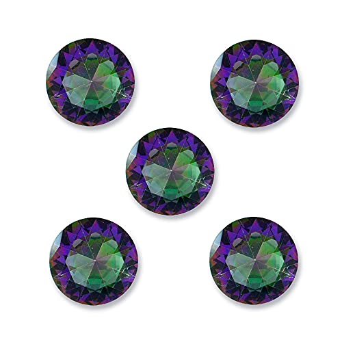 Mystic Quartz de 4x4 à 15x15 mm idéal pour personnaliser vos bagues et pendentifs faits main