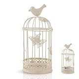 Decorative Bird Cage, Vintage Candlestick Holders, Candle Holders for Table Centerpiece, Hollow out Bird Candle Holder Vintage Candle Holder Bird Decoration for the Home Dining Table Centerpiece Decor