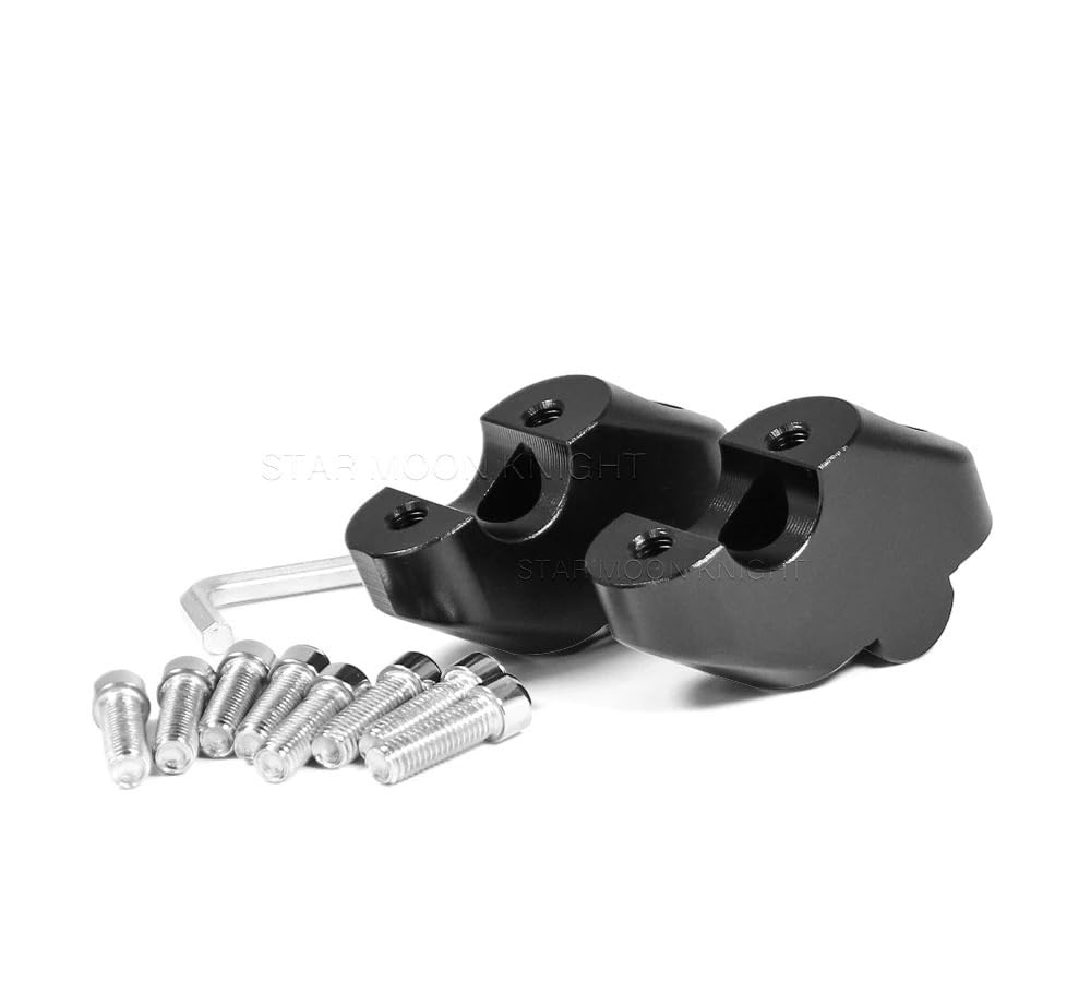 Pinces de levage guidon Kawasaki Z400 Z500 en alu CNC