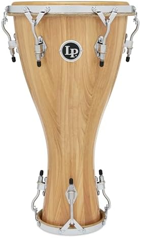 LP Latin Perküsyon Bata Drum Large-Lya 6.5” +12,5” Doğal Kürk, Siammeşe, Krom Donanım, Naylon Kayış, Ayarlama Anahtarı ve Ses Yağı, LP490-AWC, El Tamburu, Davul Çemberleri, Djembe, Bardak Davul - Görsel 1