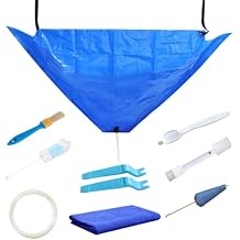 Air Conditioner Cleaning Cover Kit, Waterproof Wall Mounted Split Air Conditioner Protector Bag Washing Cover with 2.4mWater Pipe AC Units Cleaning Tools for Household 11.5P