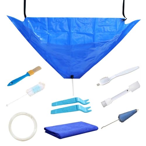 Air Conditioner Cleaning Cover Kit, Waterproof Wall Mounted Split Air
