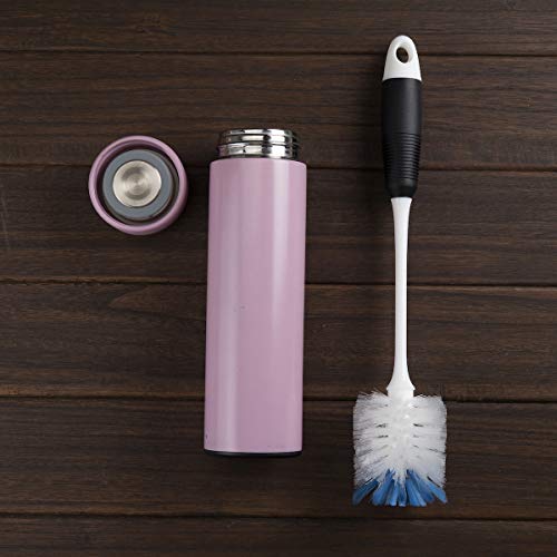 Amazer 2 Pack Bottle Cleaner Brushes, Flexible Water Bottle Brush For Cleaning, Long Handle Dish Scrub Brush For Cups, Coffee Mugs, Pitchers #TOP6