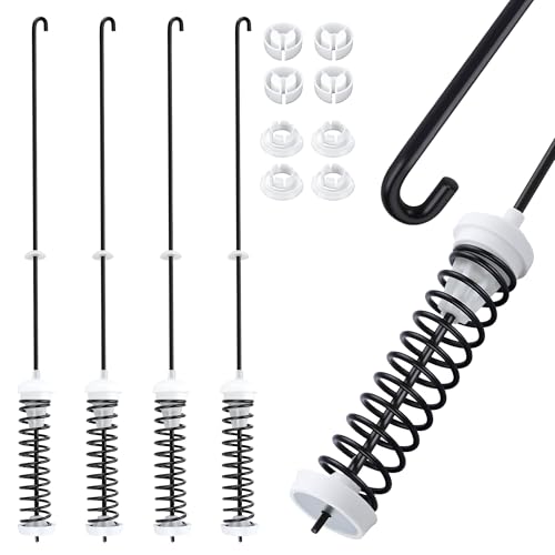 W10780045 NTW4516FW3 WTW4816FW2 WTW4800BQ1 Washer Suspension Rods Kit for Amana Whirlpool Kenmore | Fits NTW4516FW2 NTW4605EW0 WTW4616FW0 | Reduces Vibration & UL Error