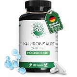 Green Naturals Hyaluronsäure – Hochdosiert: 930 mg – 180 Kapseln