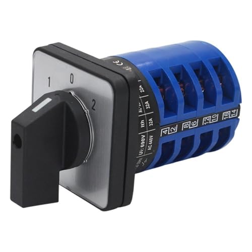 Interruptor de transferencia universal Lw26-32/4 de cuatro cables para motor inverso