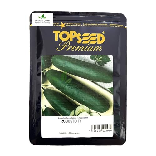 1.000 Sementes De Pepino Preto Híbrido Robusto Topseed Premi