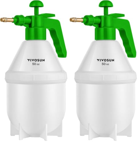 Image of VIVOSUN 50oz Pump Sprayer, Handheld Garden Water Sprayer Bottle (Pack of 2)