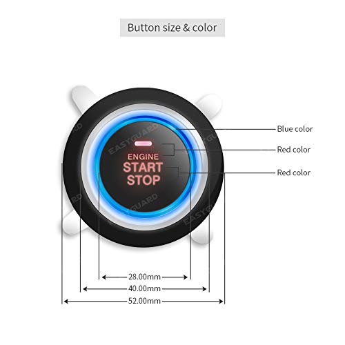 Easyguard Ec010 Pke Car Alarm With Keyless Go Remote Starter Passive Keyless Entry Proximity Unlock Dc12V #TOP5