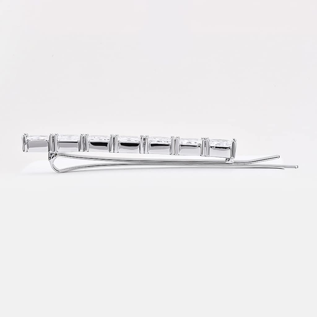 UNNS Gioielli per Capelli Squisiti Piccoli Accessori for Capelli Lati Laterali con Forcella Trasparente Trasparente Strass Tacchino Cristallo di Cristallo Una Parola chiucina Accessori per Capelli