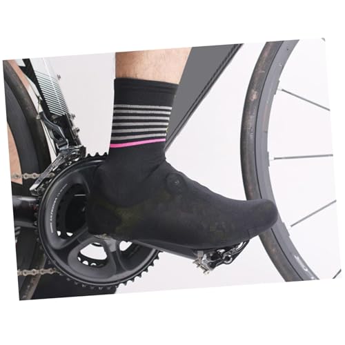Cubiertas para Zapatillas de Ciclismo Negro Elásticas Unisex miniatura 2