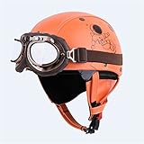 ● Leichtes Design: Der Helm wiegt nur 700g, um die Ermüdung durch den Nervendruck für Fernmotorrad- oder städtische Radfahren-Pendler zu reduzieren.