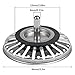 QLOUNI 2pcs Tapón Fregadero Filtr de Cocina - Diámetro 84mm Colador Fregadero...