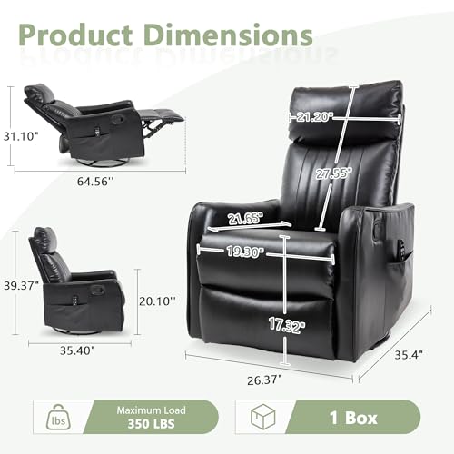 Electric massage recliner chair