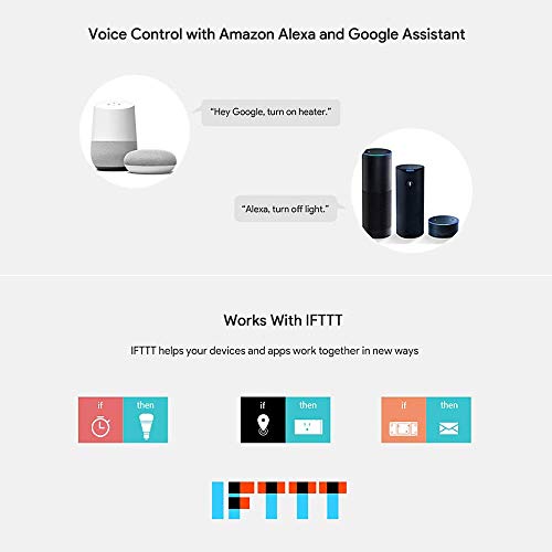 Sonoff TH10 Remote WiFi Smart Switch Support Temperature and Humidity Monitoring Feature for Home Automation System,Works with Alexa&Google Assistant(Without Sensor)