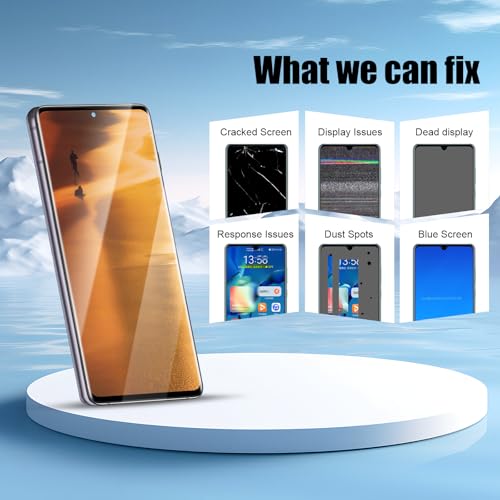 for Samsung Galaxy S20 Ultra 5G Screen Replacement G988B G988U LCD Digitizer Touch Assembly Black with Frame(No Fingerprint)[US Version] by EFAITHLIFE - Used condition - Image 5